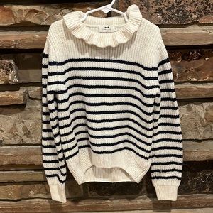 Cyrillus Paris Chunky Knit Striped Sweater